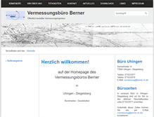 Tablet Screenshot of berner-vb.de